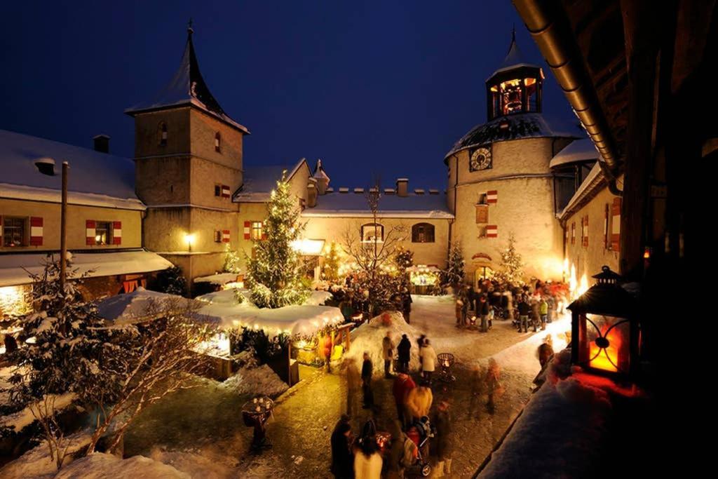 Alpenrelax Haus Weidmannsheil Wohnen Im Romantischen Forsthaus Werfen Exterior foto
