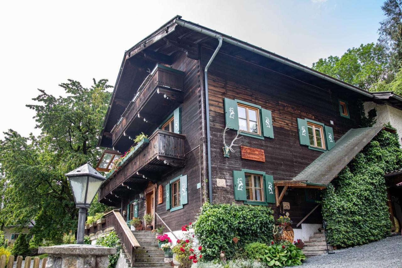 Alpenrelax Haus Weidmannsheil Wohnen Im Romantischen Forsthaus Werfen Exterior foto